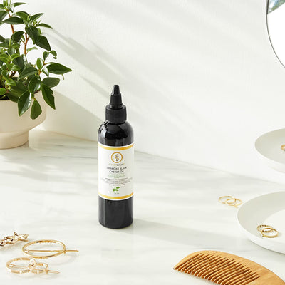 GoldiLocsNC Signature Growth Oil 4oz Bottle - Available in Peppermint, Lavender or Tea Tree