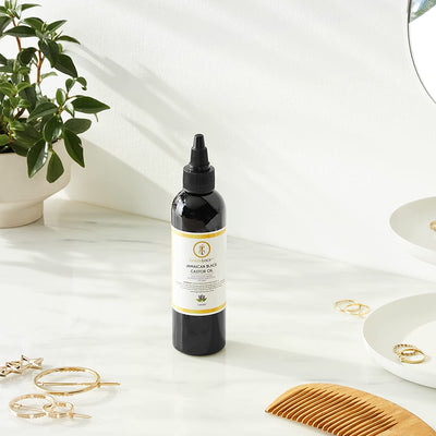 GoldiLocsNC Signature Growth Oil 4oz Bottle - Available in Peppermint, Lavender or Tea Tree