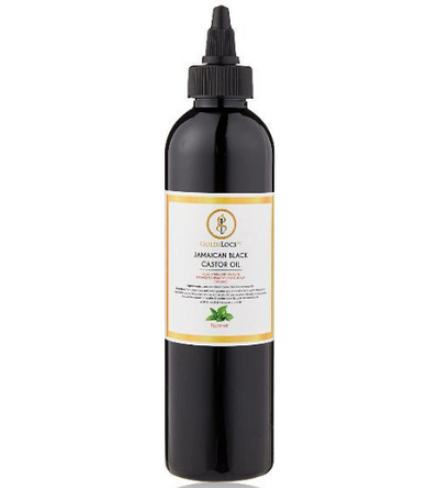 GoldiLocsNC Signature Growth Oil 8oz Bottle - Available in Peppermint, Lavender or Tea Tree