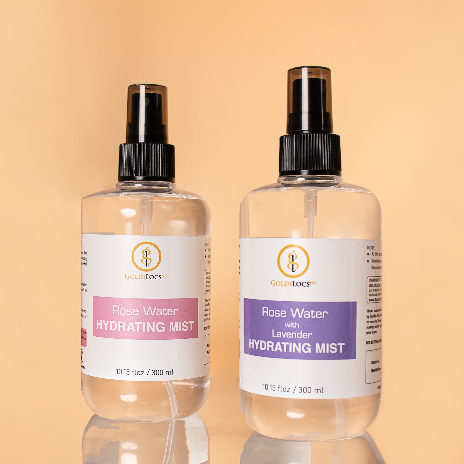 GoldiLocsNC Rose Water Hydrating Mist