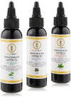 GoldiLocsNC Signature Growth Oil 2oz Sample Set - Peppermint, Lavender & Tea Tree