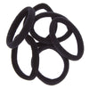 Fashionista Ponytail Holders 6PCS/CARD (Medium)