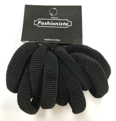 Fashionista Ponytail Holders 10PCS/CARD (Small)