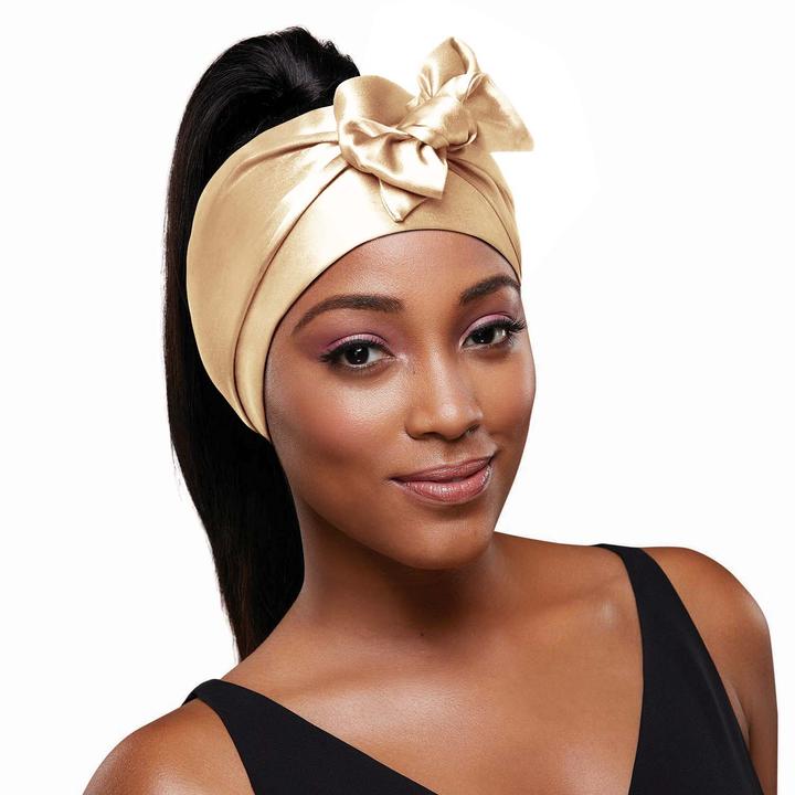 Satin edge clearance wrap scarf